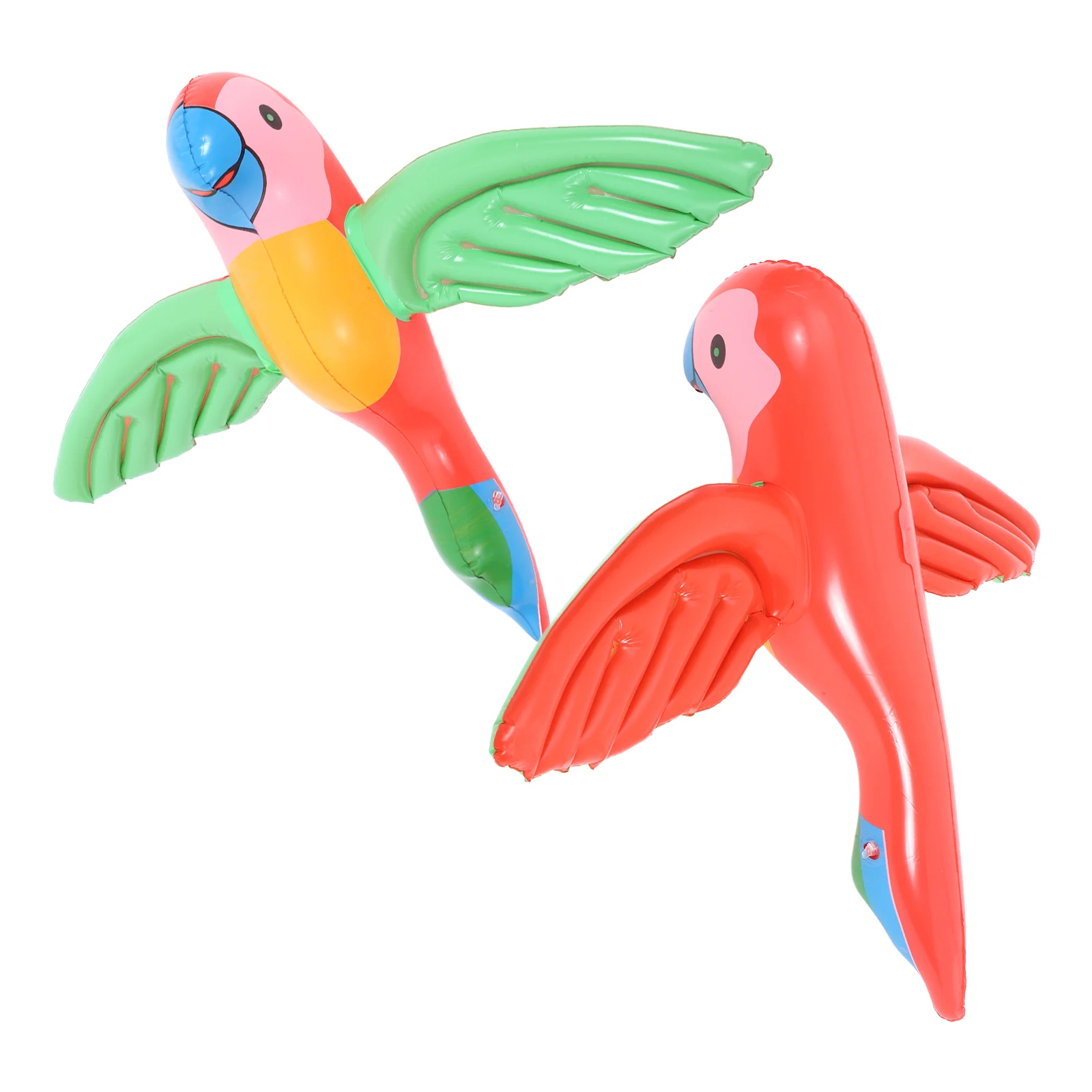 

2 Pcs Parrot Inflatable Balloon Swim Pool for Kids Swimming Pools Party Decor Outdoor Water Game Toys Pvc Decoration Child