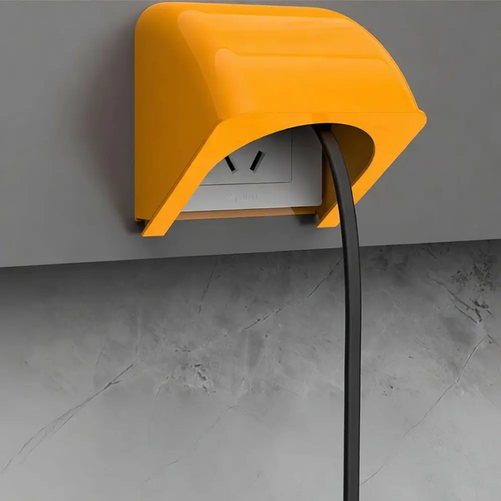 Outdoor Electrical Outlet Protective Box Waterproof Cover Weatherproof Shield For Charging Station Yard Power Switch