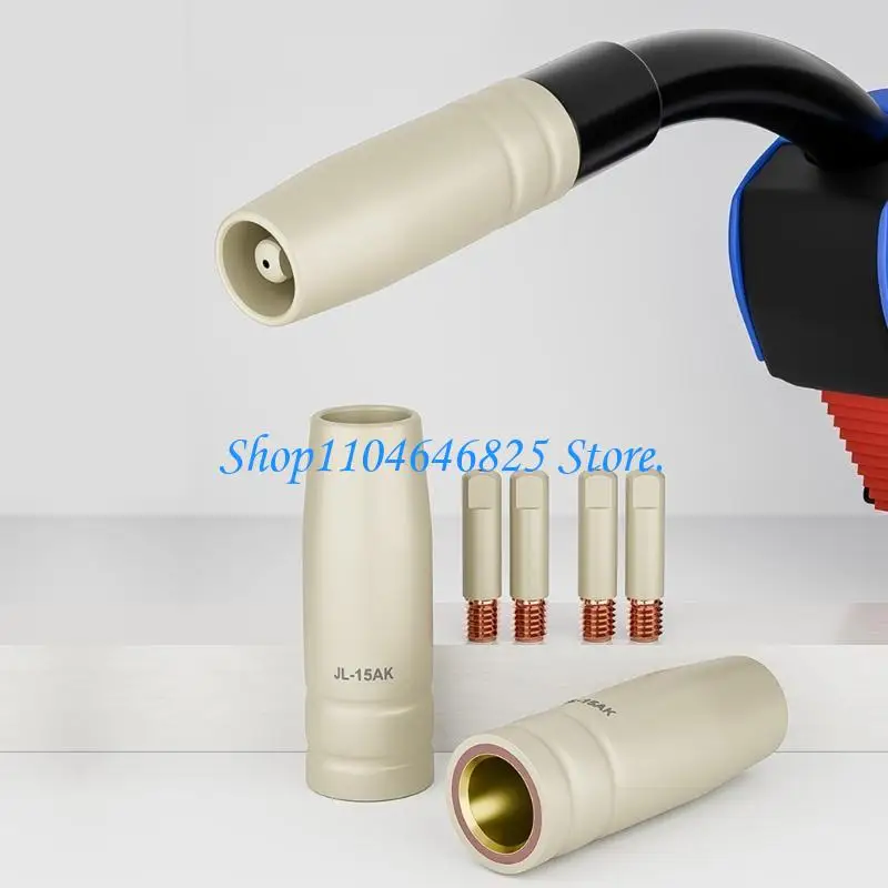 

15AK European Torch Gas Nozzle Tip Holder Welding Accessories Pack Of 3 Suitable For Professional Welder DIY Enthusiasts