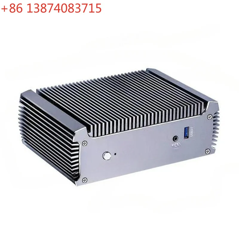 For R7 5825U/7730U Dual Network Port Industrial Control, Office Game 4K Audio and Video Mini Computer Small Host