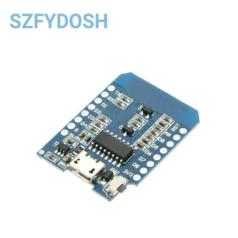 D1 mini-Mini NodeMcu 4M byte Lua WIFI Internet of Things scheda di sviluppo basata su ESP8266 per WeMos