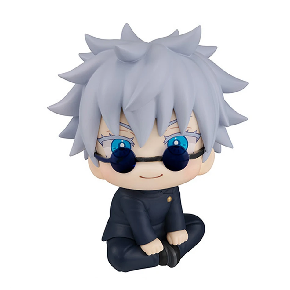 Figurka Anime Cute Fushiguro Toji Jujutsu Kaisen figurka Gojo Satoru wersja Q lalka Geto Suguru statua 10cm Model z pcv zabawki