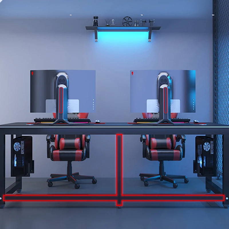 Office Nail Storage Desks Desktops Writing Workflow Gaming Modern Desks Reception Standing Scrivania Da Gaming Office Furniture