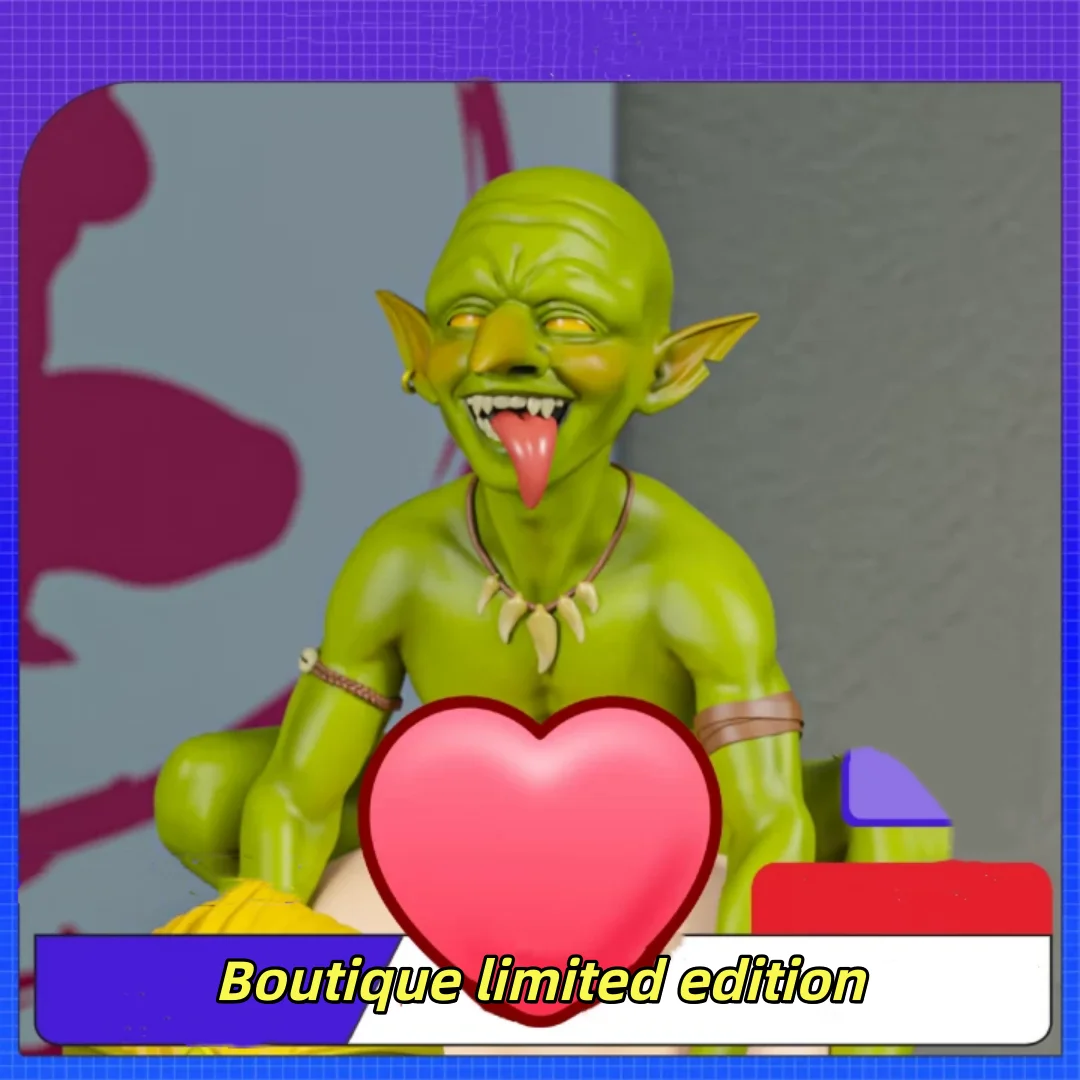 

Фигурка из смолы в масштабе 1/24, гоблин и королева эльфа Nsfw, редкое коллекционное издание, комплект модели для сборки, в разобранном виде, неокрашенный 3D 1257