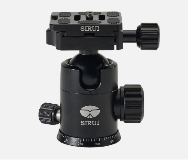 Sirui G-20KX G20KX Ball Head, Black with Whopping 44 LB Capacity Arca Compatible