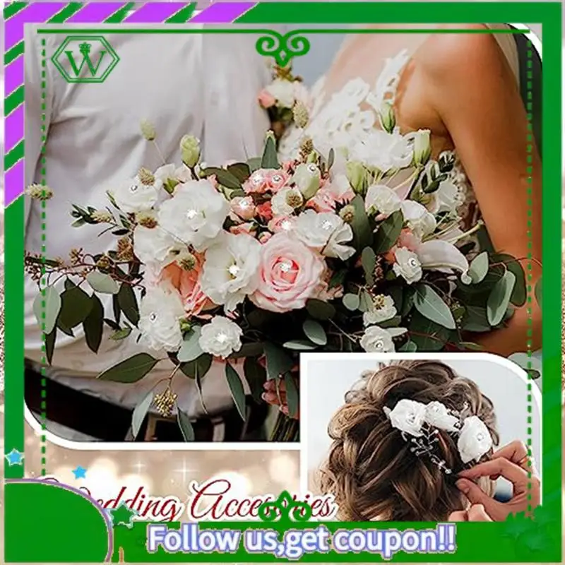 

Latest-1000 Pcs Corsage Boutonniere Pins 1.5 Inch Bouquet Pins Flower Pins Diamond Rhinestones Pins Crystal Head Straight Pins