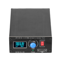 A74E-ATU-100-0A 1.8-55Mhz Mini Automatic Antenna Tuner Aluminum Alloy Outcase 0.91Inch OLED Display 1500Mah Battery