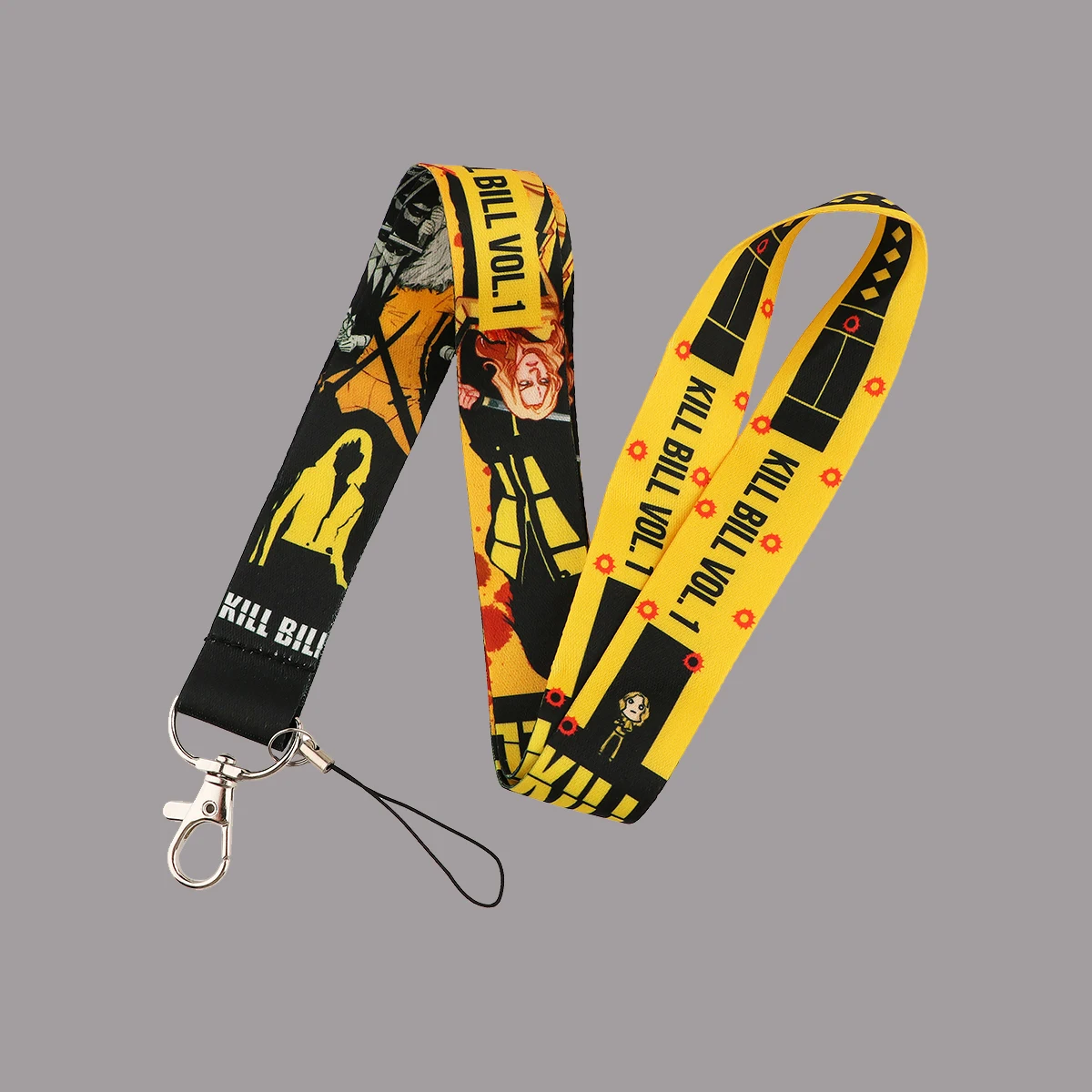 

Action Movies Lanyards For Key Neck Strap Gym Keychain Cell Phone Key Holder Hanging Rope Keyrings Accessories Gifts