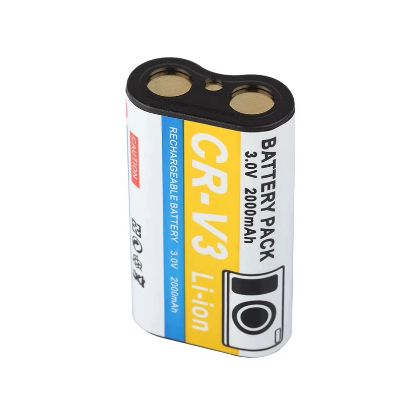 CR-V3 Rechargeable Camera Battery Pack 3.0v 2000mAh