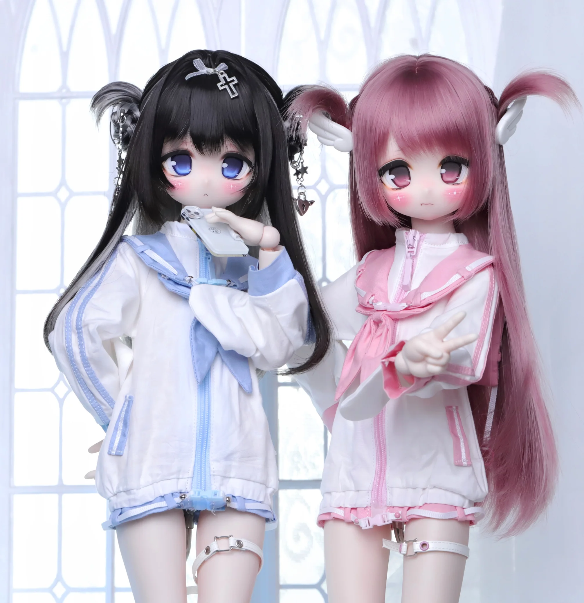 BJD doll clothes suitable for 1/4 size MSD MDD cute doll clothes sweetheart simulation candy set doll accessories (3 points)