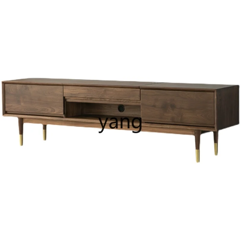 

LMMliving room cabinet TV cabinet Nordic modern simple multi-functional telescopic