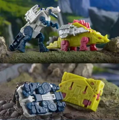 

New Transformation DR.WU DW-E61 DW E62 Brutality And Killing Dinosaur tape Set Action Figure Model Collection Toys Festival Gift