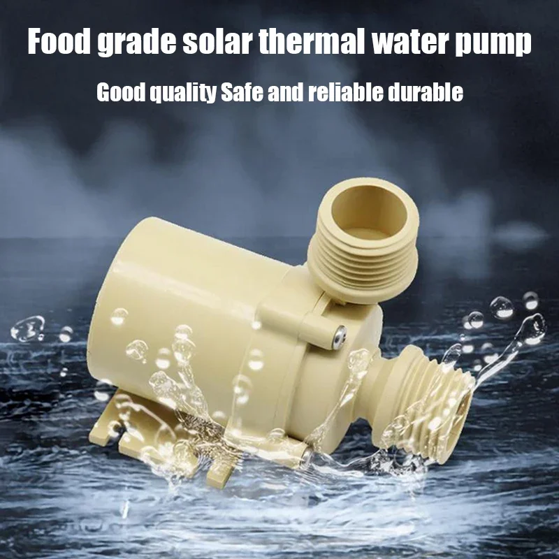 

12 В-24 В пищевой солнечный циркуляционный насос для горячей воды 1/2 "бесшумный водонагрев электрическое одеяло бустер погружной насос