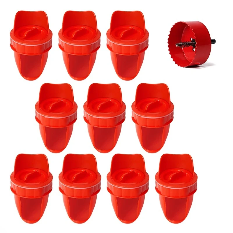 

Chicken Feeder Poultry Feeder Diy Port Gravity Feed Kit Rain Proof No Waste Ducks Feeders for Buckets Barrels Bins Troughs