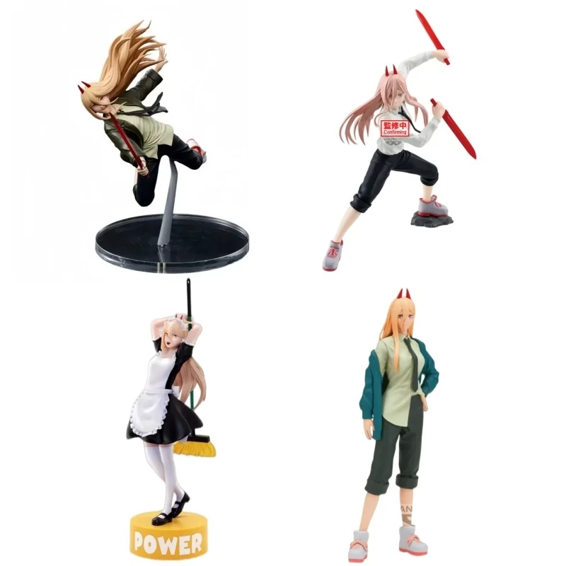 

Hot Sale Chainsaw Man 16cm Power Anime Figure PVC Material Boxed Model Desktop Ornament Classic Manga Collectible Toy Gift