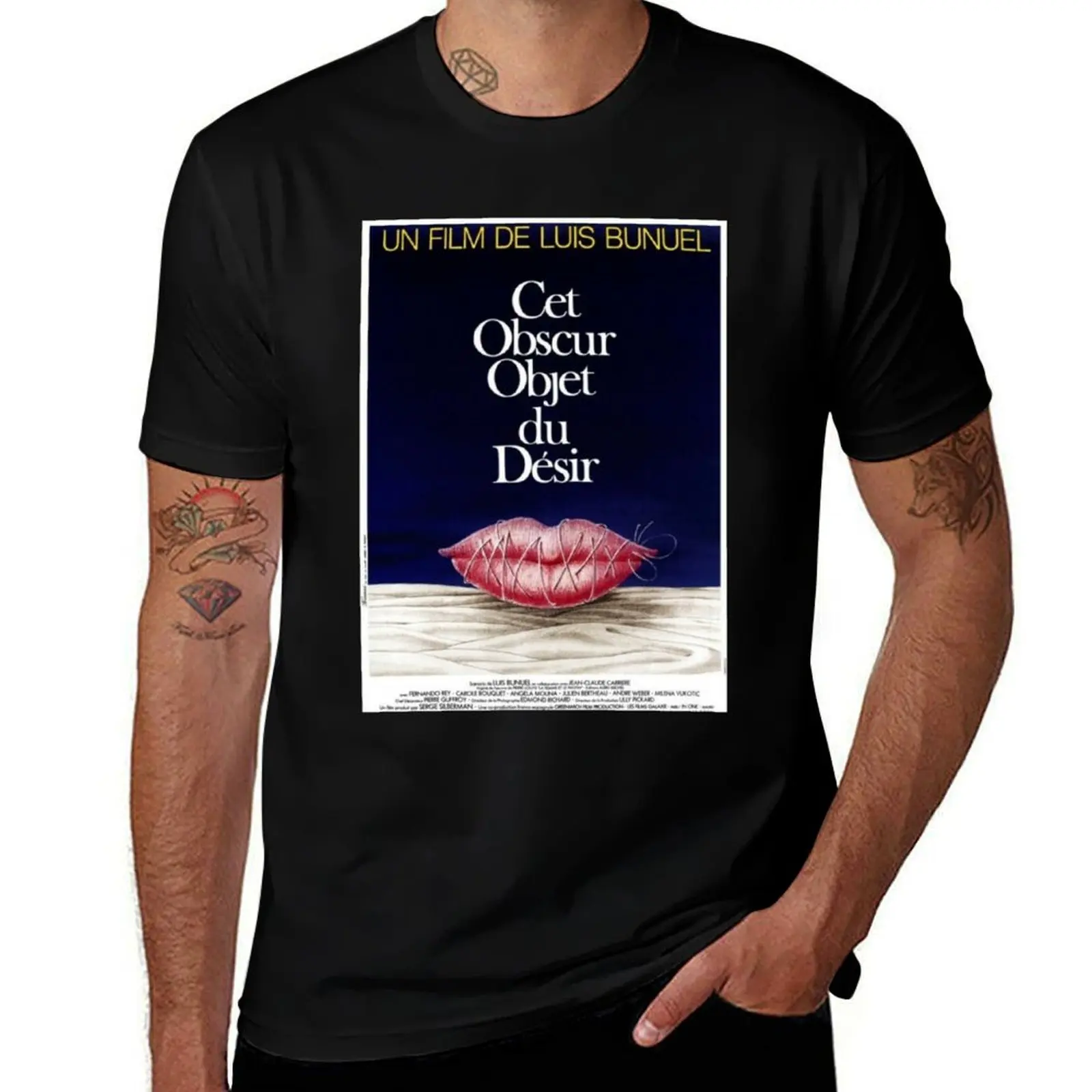 Cet Obscur Objet Du DéSir - That Obscure Object Of Desire T-Shirt Basic Solid Color Casual Tee Shirt-image
