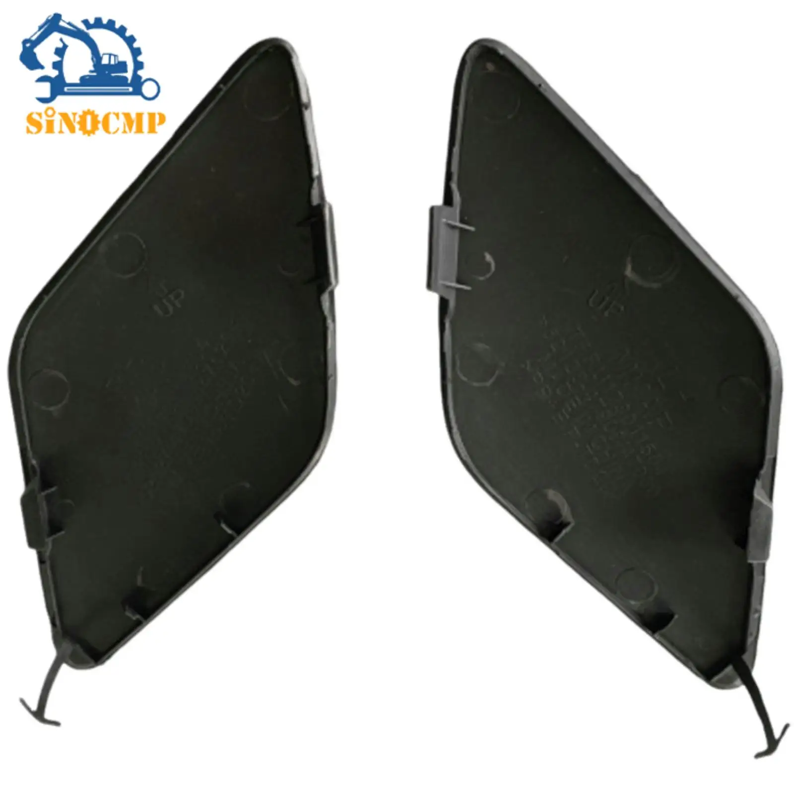 

2 шт. передний бампер, фаркоп для прицепа, крышка для Toyota Prius Prime 2017-2020 5212847080 5212747120, автомобильные аксессуары