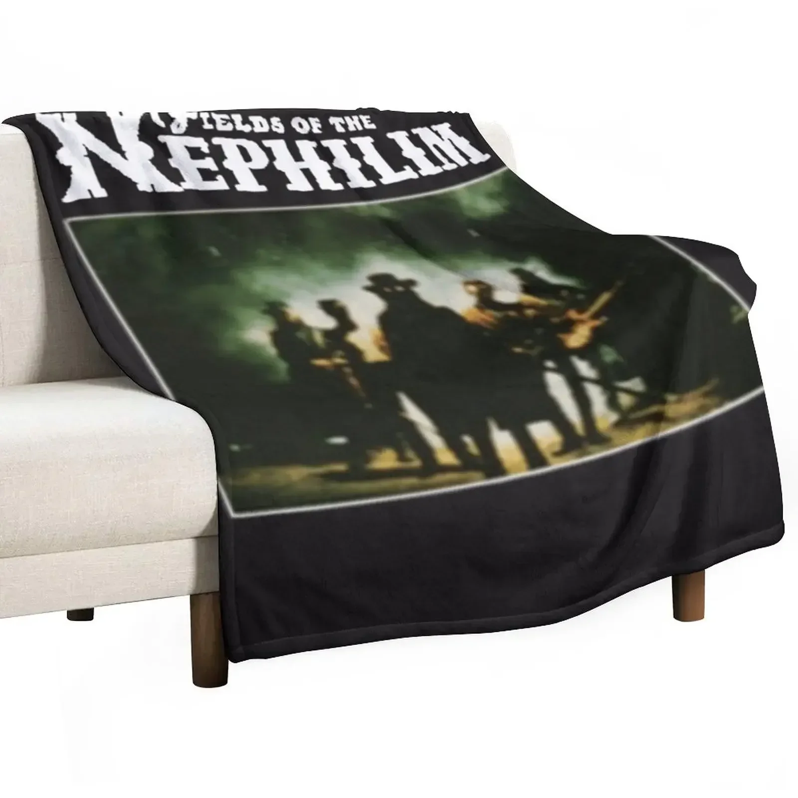 Myever Fields Of The Nephilim Shirt For Man For Women Handmade Customize Essential Throw Blanket cosplay anime Heavy Blankets