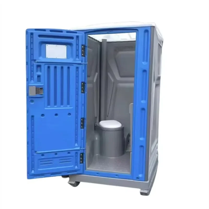 High Quality HDPE Eco Friendly Portable Toilet Outdoor Mobile Restroom With Urinal for Construction Site and Events