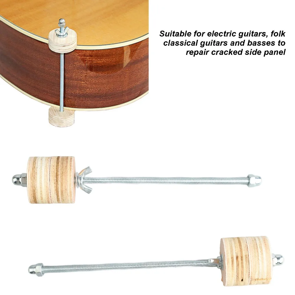 ​2PCS Barrel Clamp Guitar Spool Clamp ​Body Fixing Easy to install ​Crack Repair Clamp​ Lightweight ​Cello Making Tool​