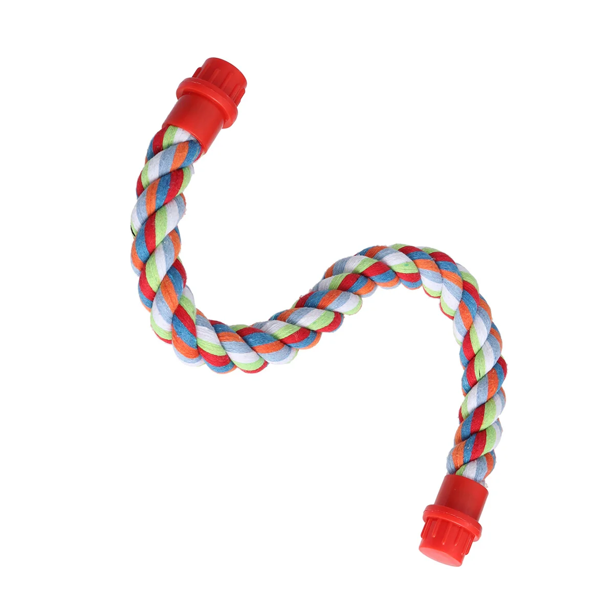 

Cotton Rope Bird Stand Rack Natural Branch Perches For Parrot Cockatiel Parakeet Small Birds Pet Cage Exercise