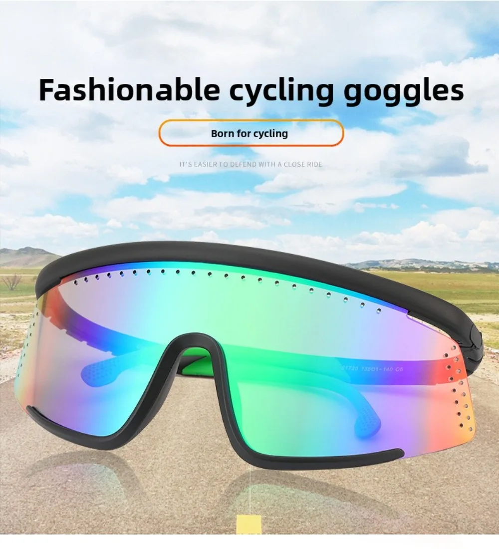

Fashion Outdoor Sports Sunglasses Men's and Women's Polarized Light Color-changing Cycling Sunglasses