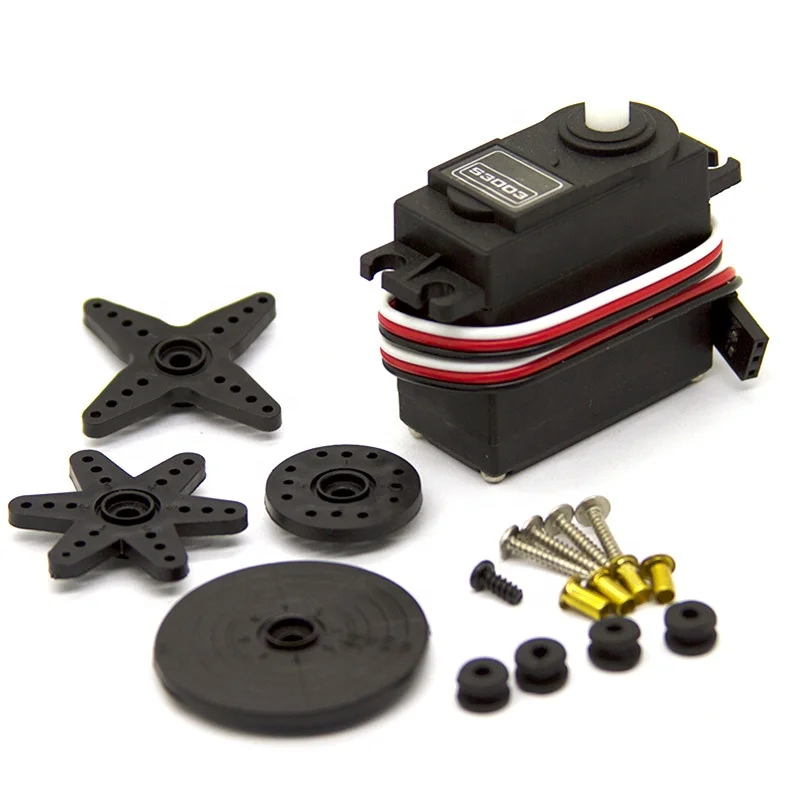 

30PCS High Torque Standard S3003 SG5010 6KG 4.8V-6V Analog Servo For RC Futaba HPI Tamiya Kyosho Racing Car Plane Helicopter
