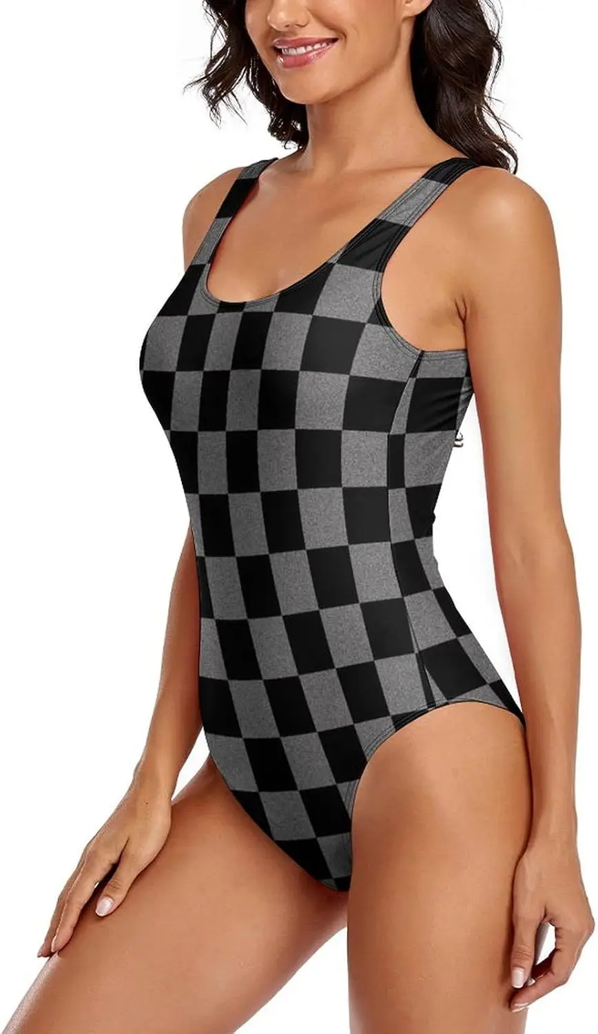 Luxy Trio Vintage نمط متقلب المرأة قطعة واحدة المايوه التدريب الرياضي ملابس السباحة