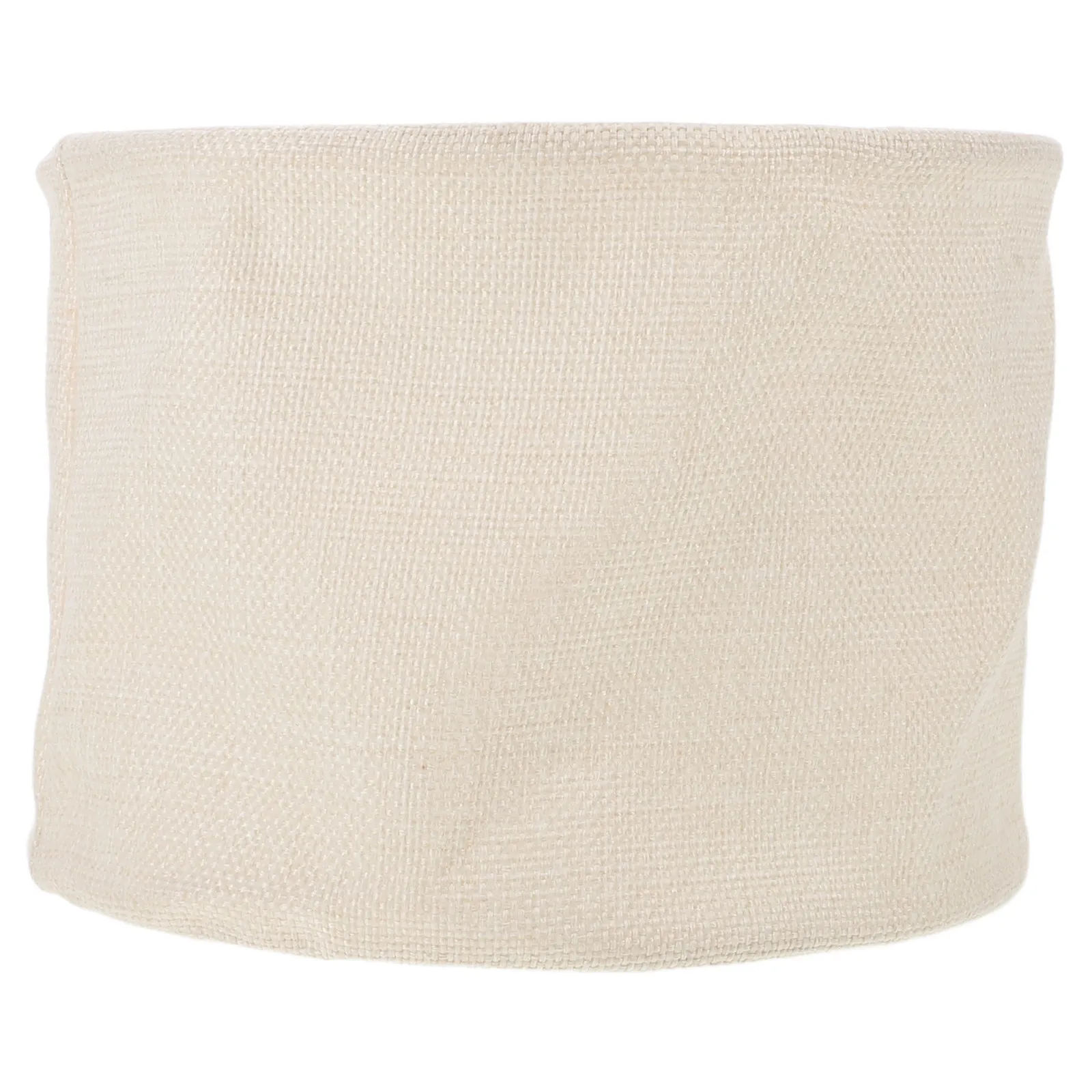 Beige Fabric Lampshade Table Lamp Light Shielding Cloth Cover Small Modern Lampshade Replacement for Bedside Living Room Office