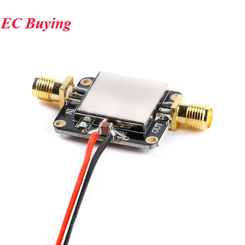 10M-8GHz RF Verstärker Bord Breitband Verstärkung Verstärkung Geräuscharm Medium Verstärker Modul Verstärkung 12dB Für FM GPS WIFI SMA
