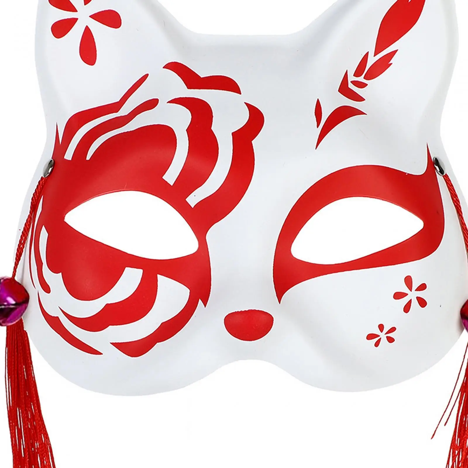 Cat Fox Face Cover for Halloween Costume Mask for Events And Parties