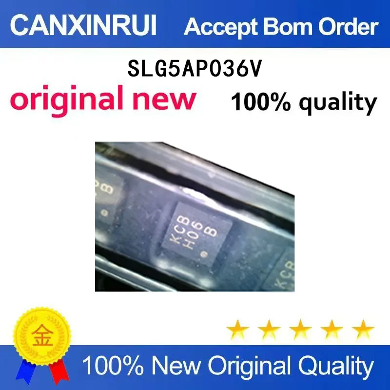 

(5-100 Pieces) Spot SLG5AP036V silk screen KCB KC8 3GP QFN-8 pin