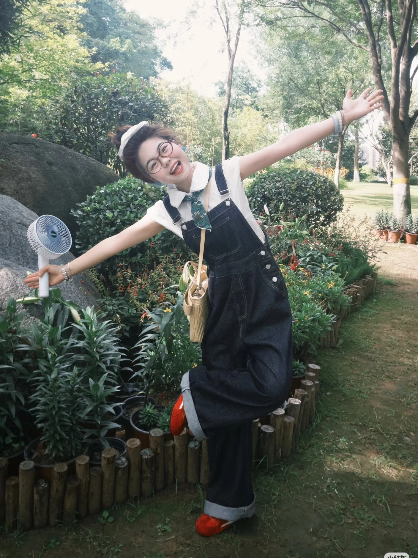 

High Waist Denim Overalls Women's Spring Summer Loose Fit Casual Style Wide Leg Trousers Comfortable Cotton Stretch Jeans