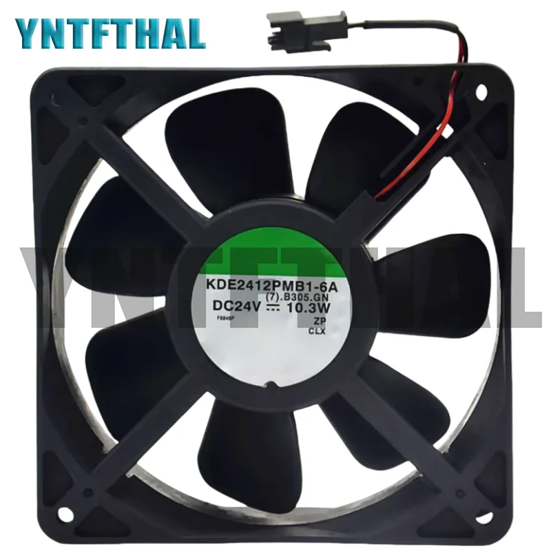 

New KDE2412PMB1-6A DC24V 10.3W 12CM Cooling Fan