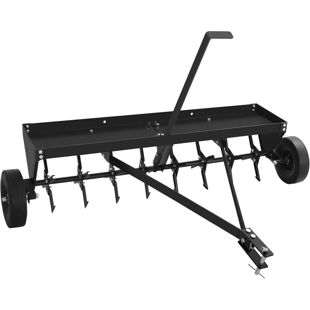 

48-дюймовая насадка для аэратора газона для универсального сцепного устройства — идеально подходит для аэрации глубокой почвы в садах и фермах