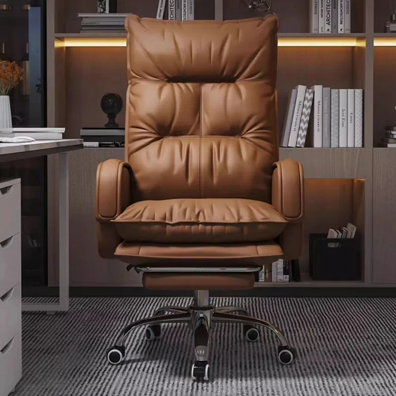 

Waterproof Office Chair Neck Headrest Nordic Wheels Design Chair Support Leather Lounge Sillon Reclinables Garden Furniture Sets