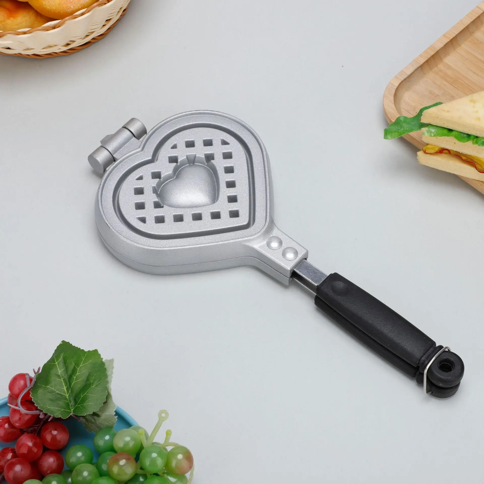 

Домашняя форма для выпечки печенья «сделай сам», форма для вафельного торта, газовое яйцо, вафельное лоток для выпечки «Любовь», инструмент