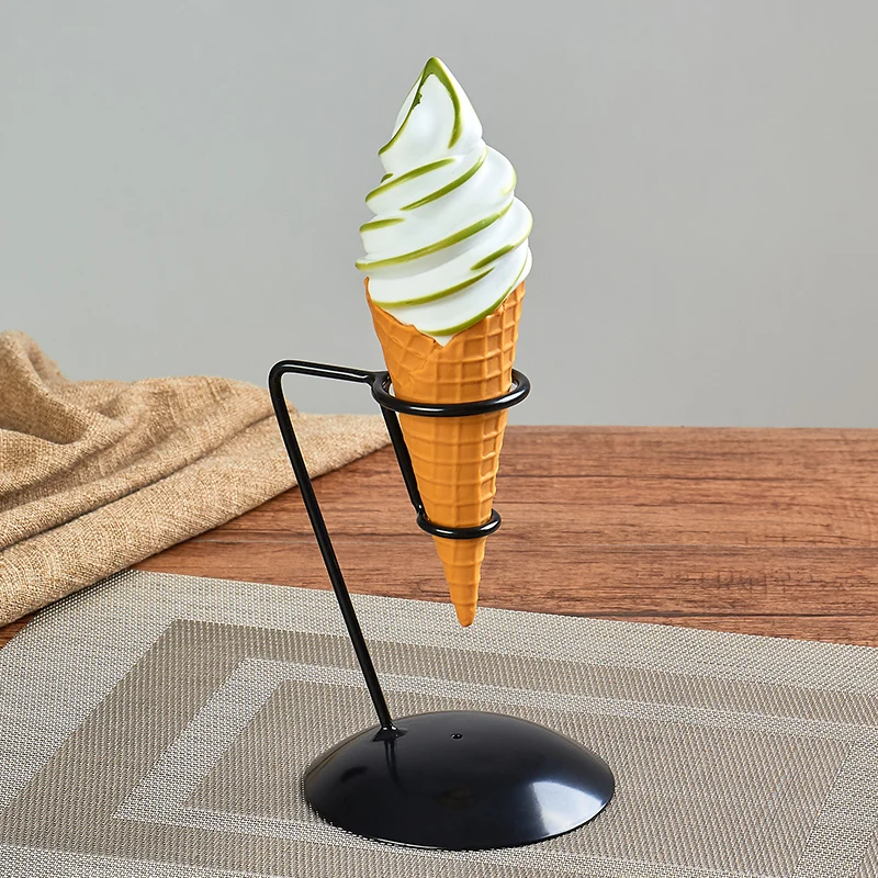 اللون التدرج صور الدعائم ماتشا الفراولة الشوكولاته البلاستيك المقرمش الآيس كريم نموذج وهمية DIY 22 سنتيمتر لينة خدمة الغذاء لطيف هدية #5