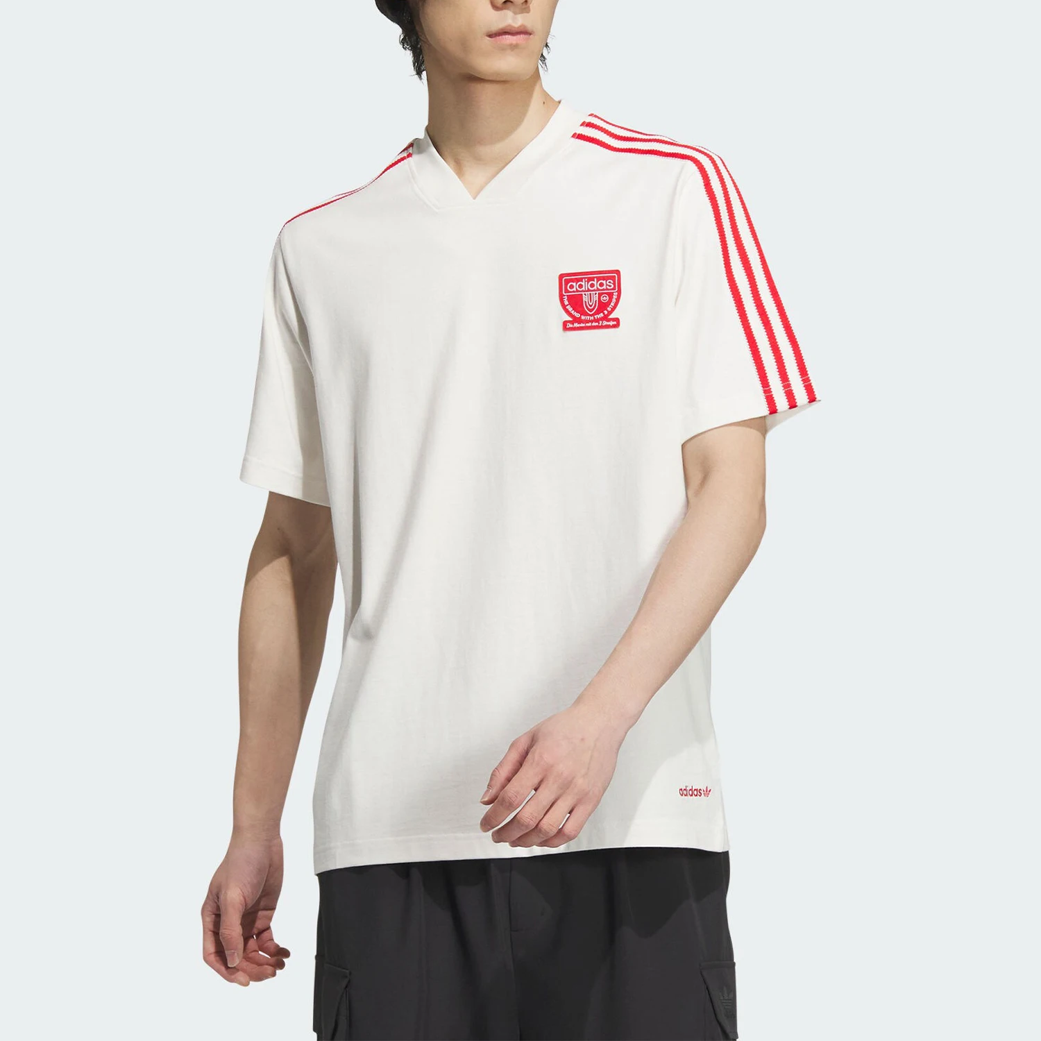 

Мужская спортивная футболка с коротким рукавом Adidas Originals GRFX TEE Trefoil JD3259