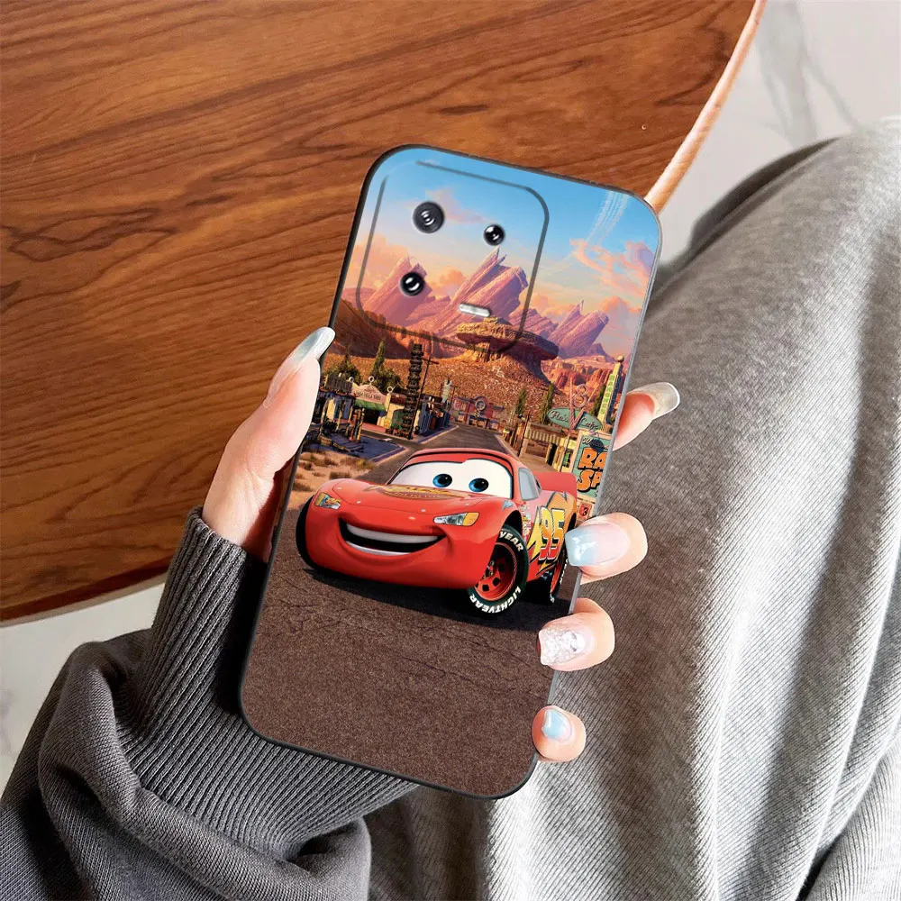 Disney Cars Lightning McQueen Phone Case For Xiaomi 11 11T 12 Lite 12T 13 14 14T 15 POCO F5 F6 F7 X3 X5 M4 M5 M6 M7 PRO TPU Case - Image 3