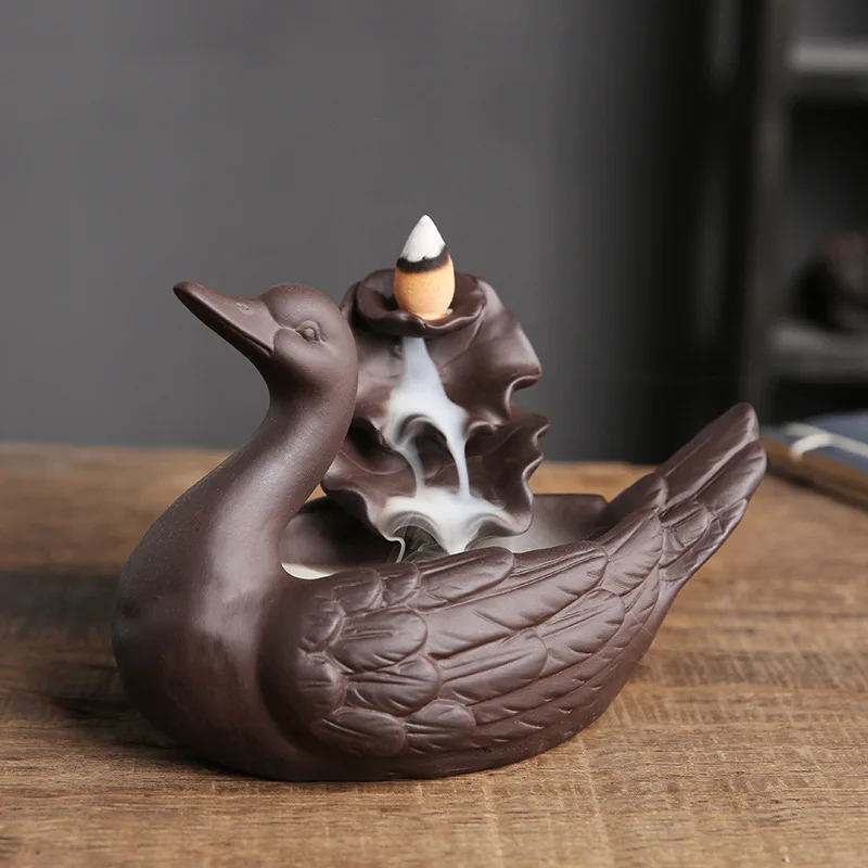 Autumn and Winter Creative Backflow Incense Burner One Thought Becomes a Demon Aromatherapy Home Decoration Available for Dropsh
