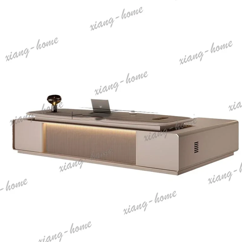 Factory Direct Girl Kawaii Drawers Office Desk Aesthetic Designer Clearance Laptop Office Desk Modern Conference Escritorio Ofic