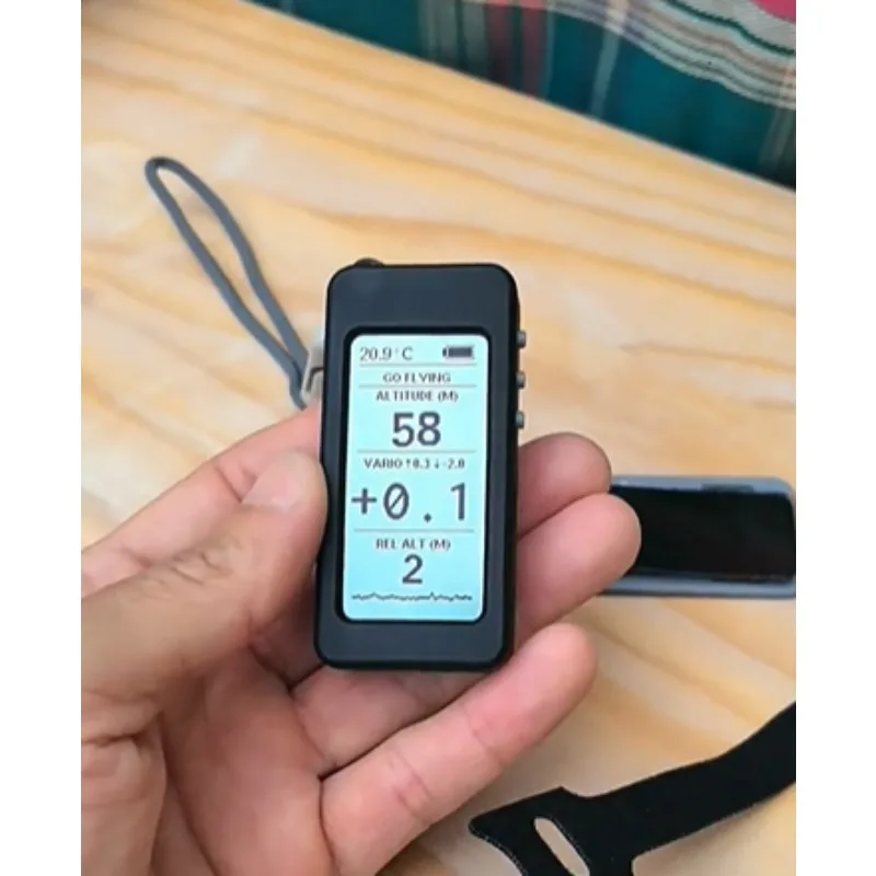 High Precision Paragliding Altimeter Portable Altitude Meter Outdoor Sports Pilot Accessory Equipment