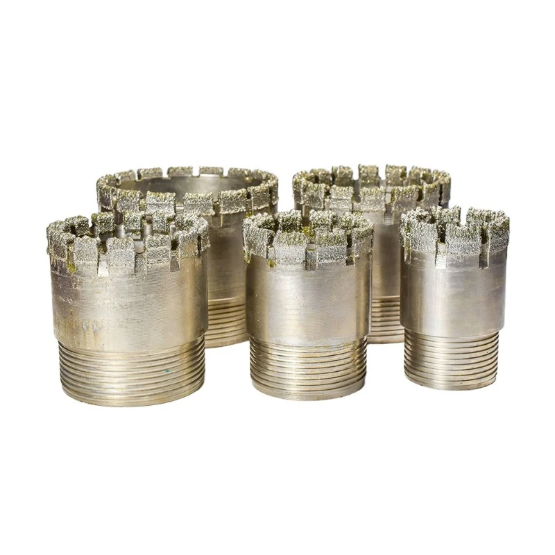 Durable electroplated diamond glass and marble drill bits | Diamond drill bits with smooth cutting and long service life