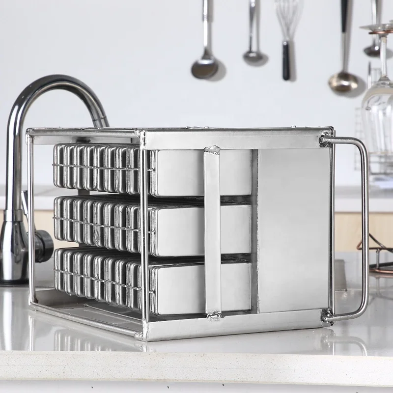 40 cavities 304 stainless steel popsicle mold bubble machine mold popsicle ice cream bubble machine