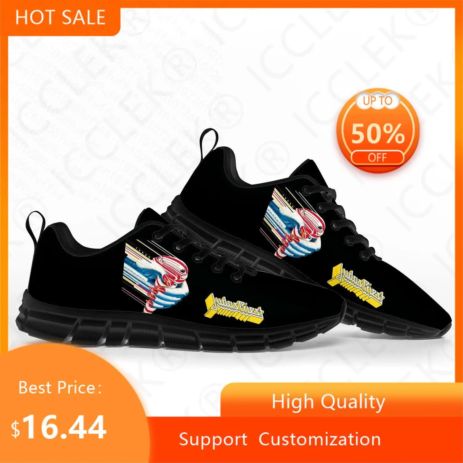 Judas Priest Heavy Metal Rock Band Sport Schuhe Herren Frauen Teenager Kinder Kinder Turnschuhe Custom Hohe Qualität Paar Schuhe