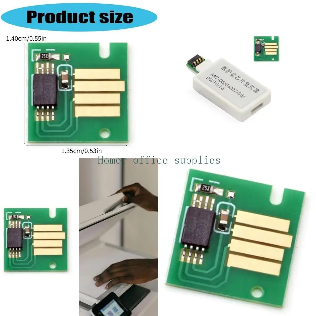 

K43B Чип резервуара для отработанных чернил, быстрая скорость обработки для коробки обслуживания MC-05 MC-07
