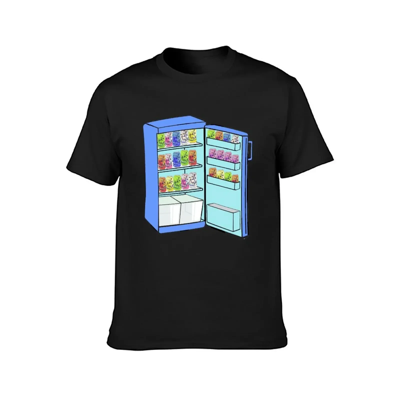 Fridge Full of Happiness T-Shirt street wear customs big and tall t shirts for men