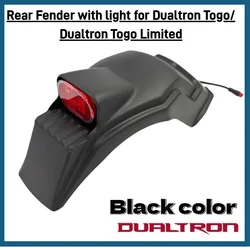 Original Rear Fender with Light for Minimotors Dualtron Togo Limited Electric Scooter Mudguard Part - Durable Protection