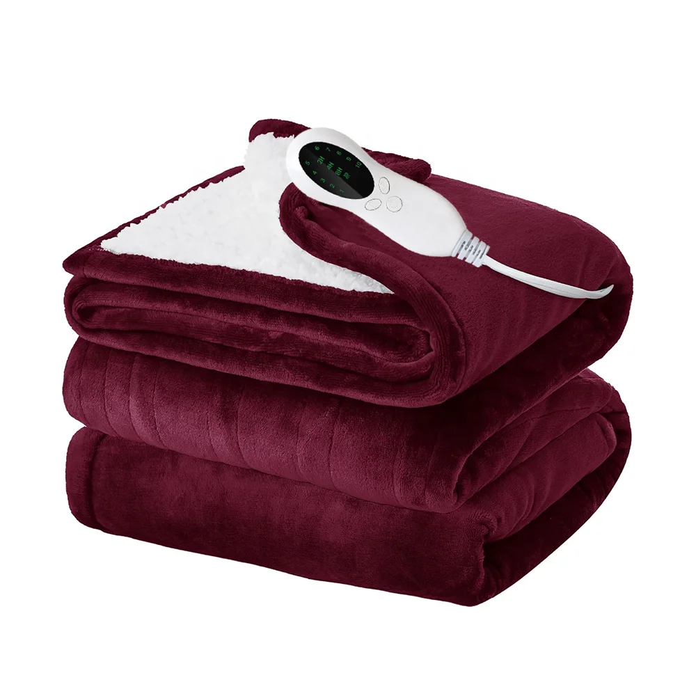 

Одеяла Eurocode с быстрым нагревом, теплое одеяло, двухслойное домашнее электрическое одеяло с подогревом на зиму